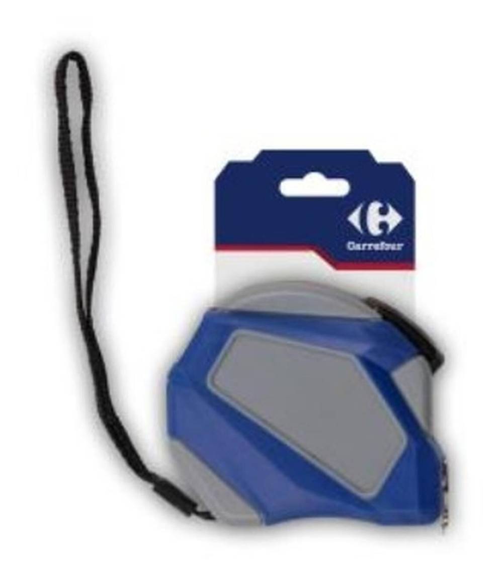 Carrefour - Mètre ruban, 5Mx19MM, bleu - gris (35g)