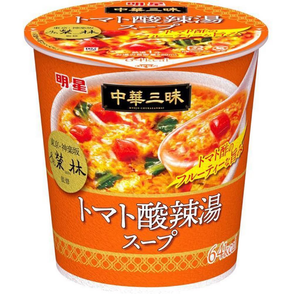 明星 中華三昧 榮林 トマト酸辣湯スープ (18g)