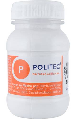 Politec · Pintura acrílica, blanco titanio 301 (100 ml)