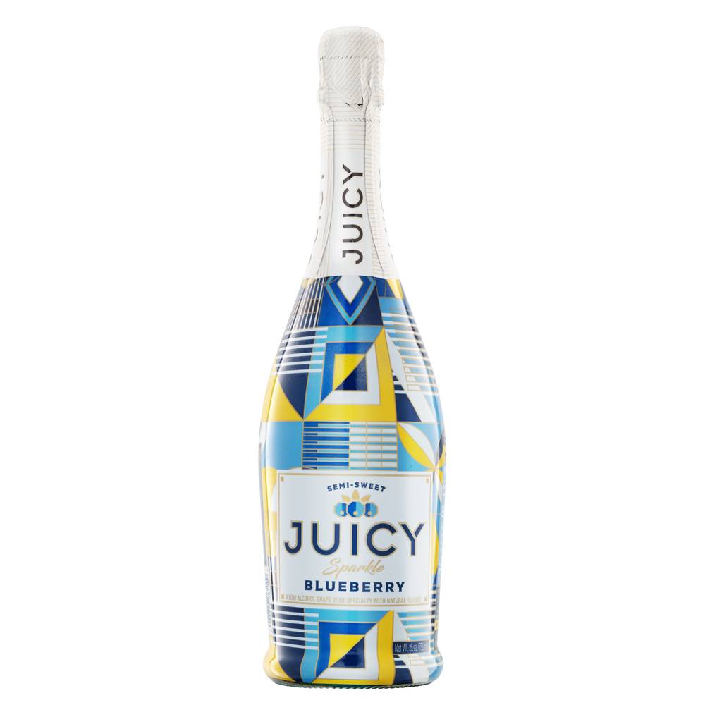 Juicy Sparkle Sparkling Blueberry White Wine (750 ml)