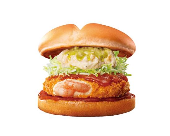 【単品】トムヤム エビバーガー Shrimp Burger with Tom Yum Goong Sauce