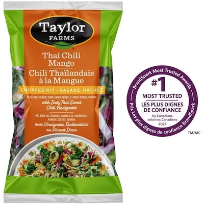 Taylor Farms Chopped Salad Kit, Thai Chili Mango (319 g)