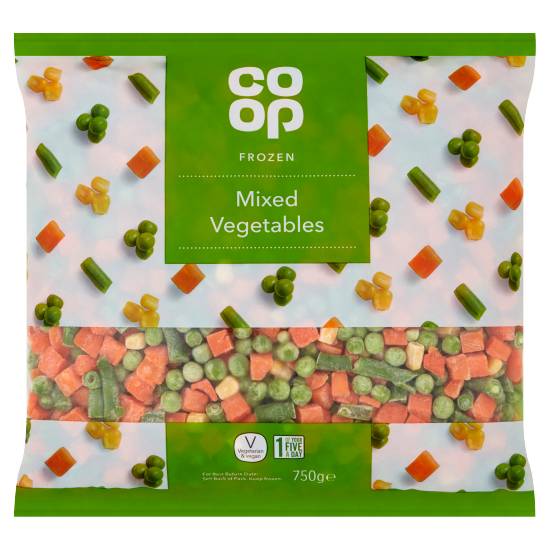 Co-op Frozen Mixed Vegetables (750g)