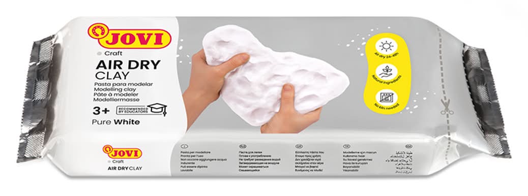 JOVI · Pasta para modelar blanca (250 g)