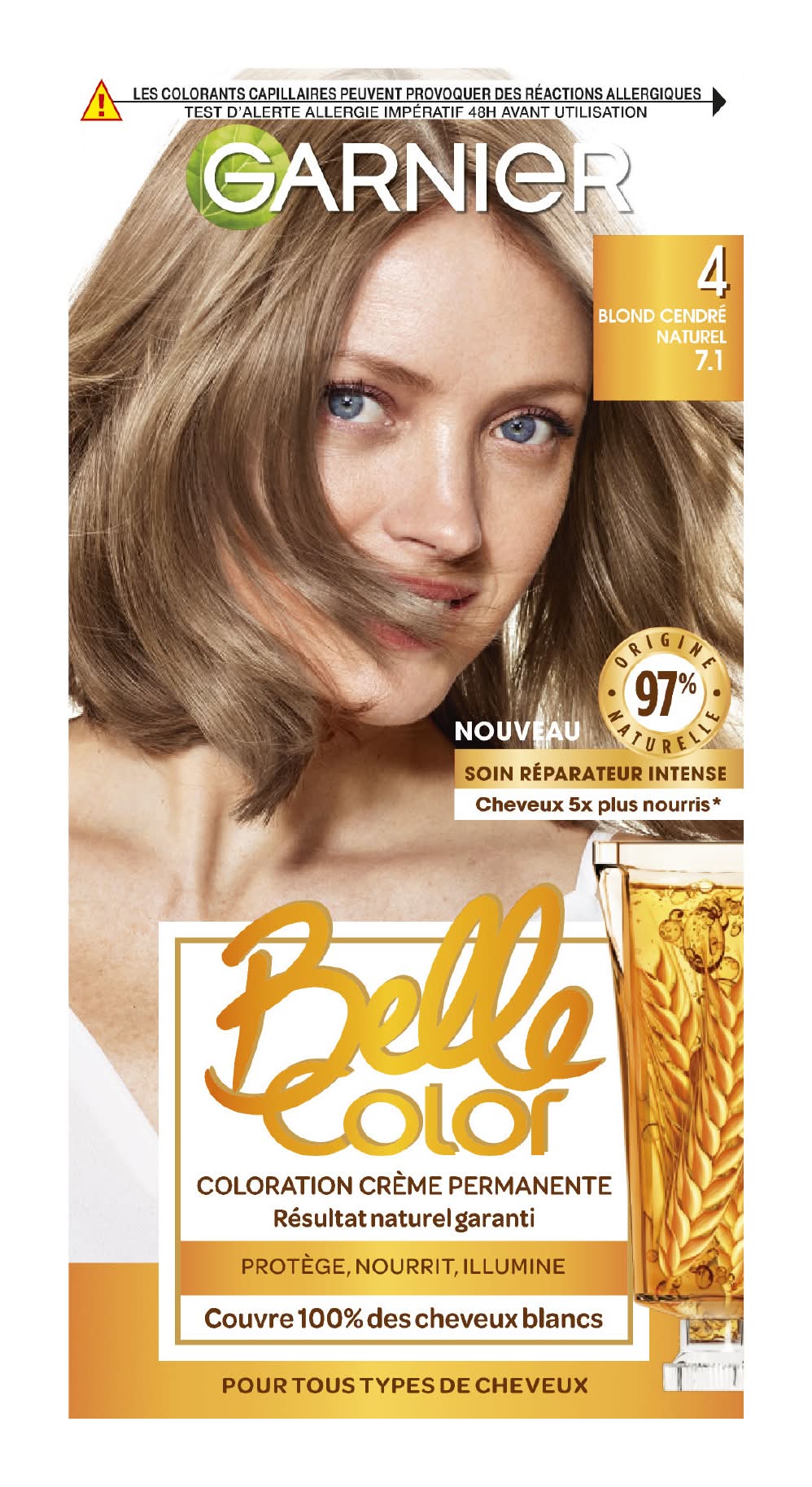 Garnier - Belle color coloration 04 blond cendre (195g)