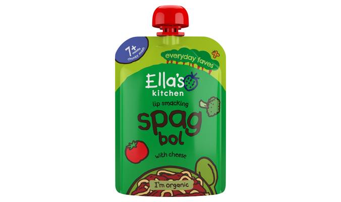 Ella's Kitchen Organic Spag Bol Baby Pouch 7+ Months 130g