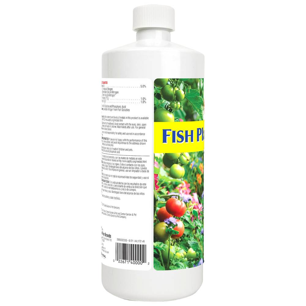 Alaska Organic Liquid Fish Fertilizer