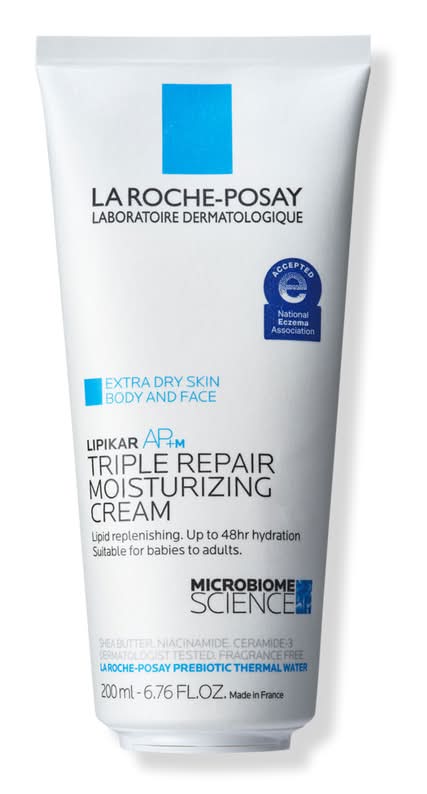 La Roche-Posay Lipikar AP+M Triple Repair Body Moisturizing Cream for Dry Skin 6.7 oz