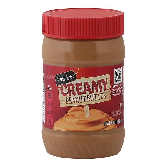 Signature Select Creamy Peanut Butter (16 oz)