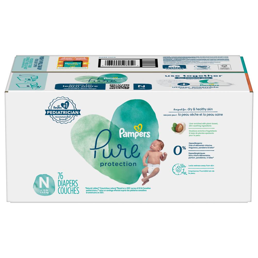 Pampers Pure Protection Newborn Diapers