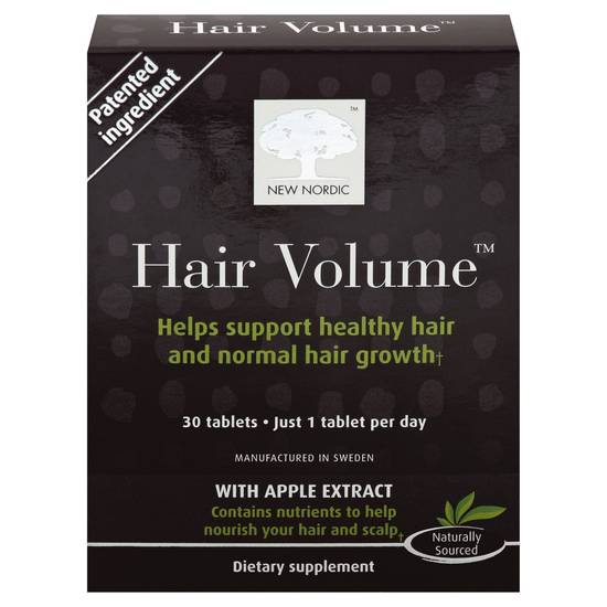 New Nordic Hair Volume Supplement (30 tablets)