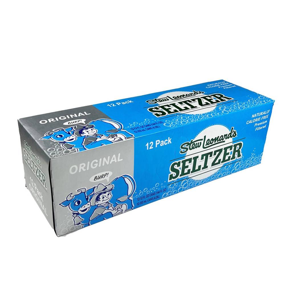 Plain Seltzer Cans