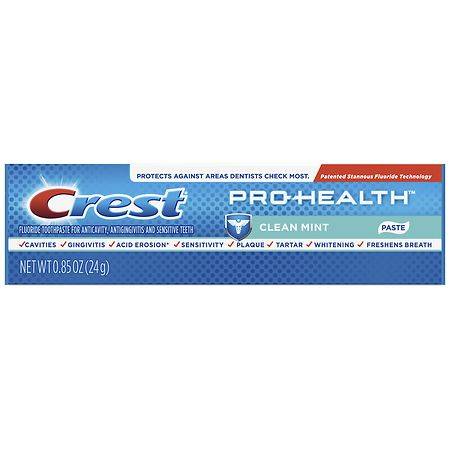 Crest Pro-Health Smooth Formula Toothpaste Clean Mint - 0.85 oz