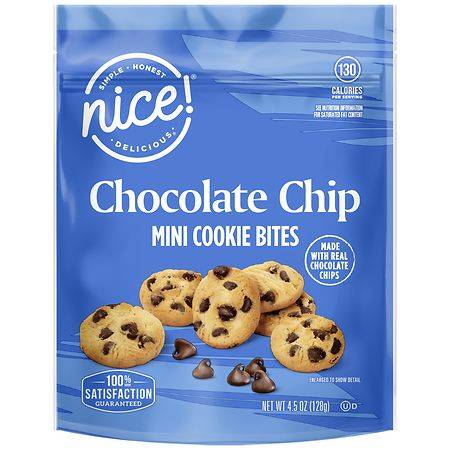 Nice! Chocolate Chip Mini Cookie Bites (4.5 oz)