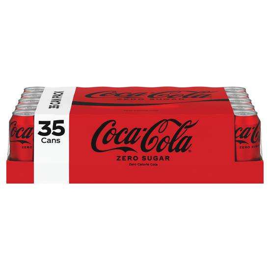 Coca-Cola Zero Sugar Soda (35 ct, 12 fl oz)