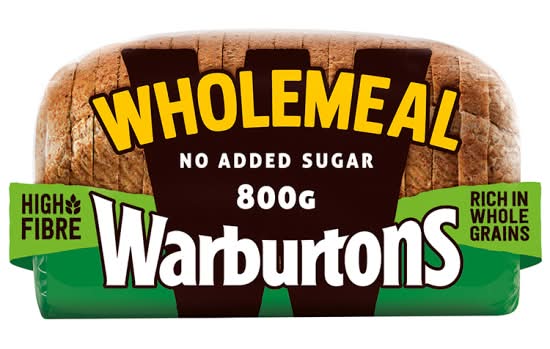 Warburtons The True Taste Of Wholemeal (800g)