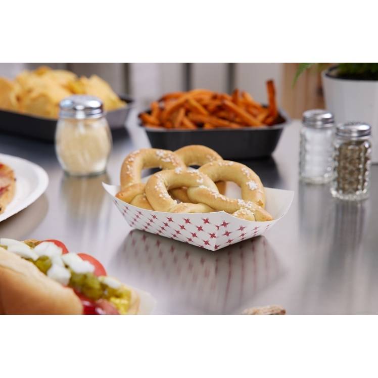 Uber Rider Tray Monogram Coated Checkered Paper Board Food Tray Delivery Near Me ...