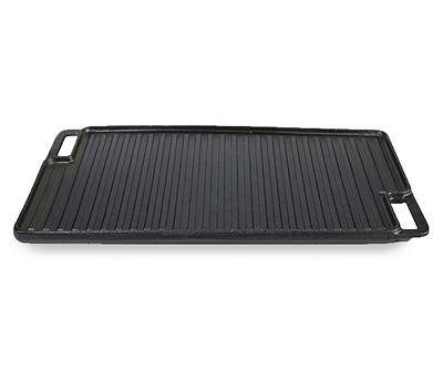 Real Living Cast Iron Double Griddle