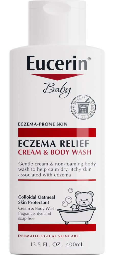Eucerin Baby Eczema Relief Cream & Body Wash (13.5 fl oz)