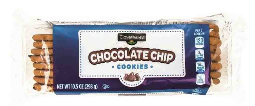 Clover Valley Original Chocolate Chip Cookies 10.5 Oz