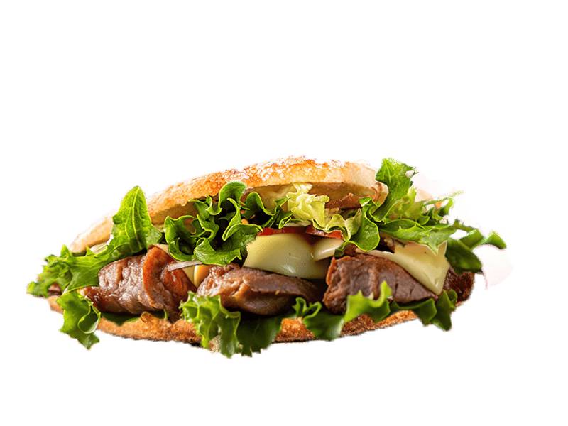 Sandwich steak