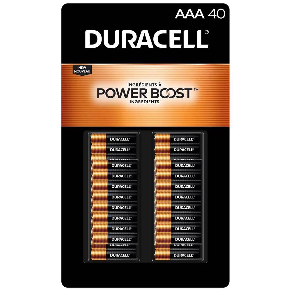 Duracell Power Boost Ingredients Aaa Batteries (40 ct)