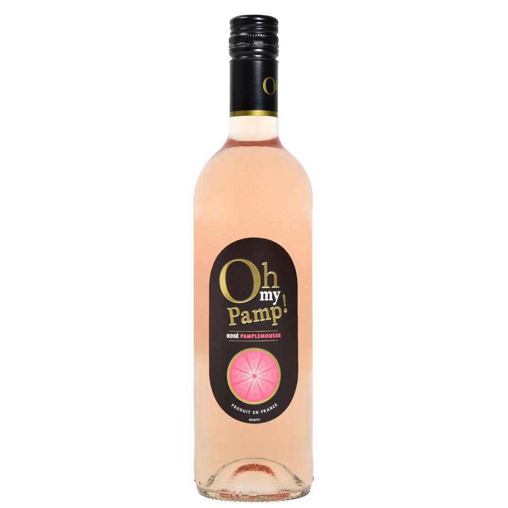 Oh My Pamp! - Boisson aromatisé à base de vin rosé (750 ml)