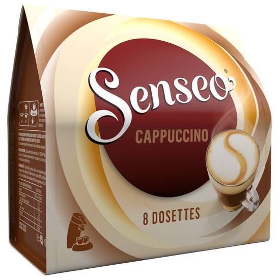 Senseo - Cappuccino dosettes compatibles (8 pièces)