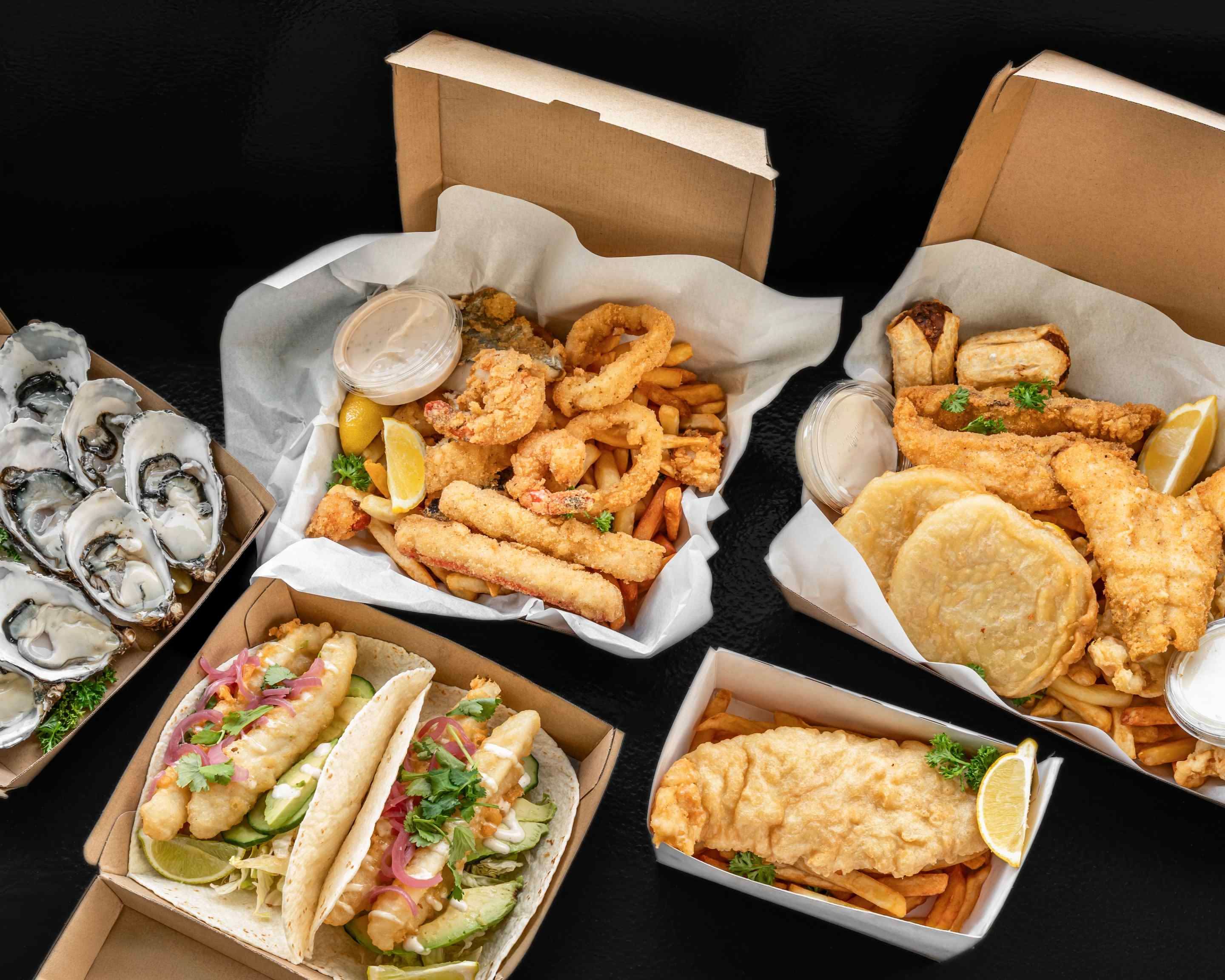 Fishy Business Menu Takeout in Hobart | Delivery Menu & Prices | Uber Eats