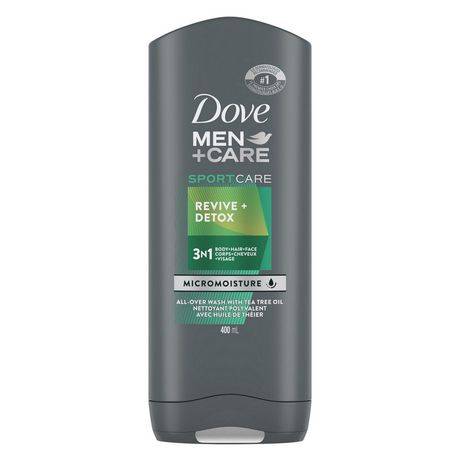 Dove Men Revive+Detox Body Wash