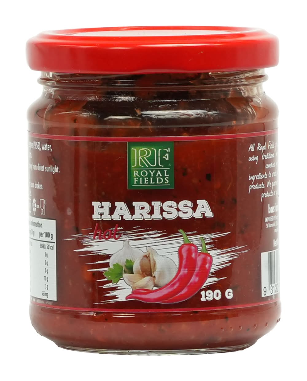 Royal Fields Harrisa Paste Hot (190g)