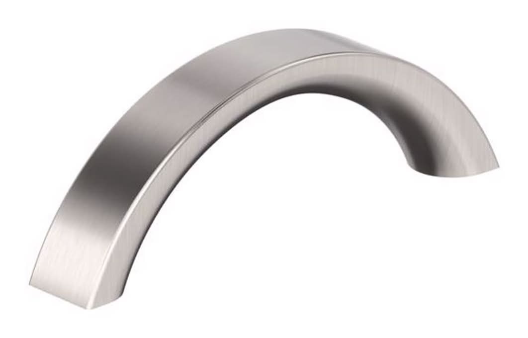 Amerock Contemporary Arch Cabinet Pull 3 In. Satin Nickel Silver 1 Pk