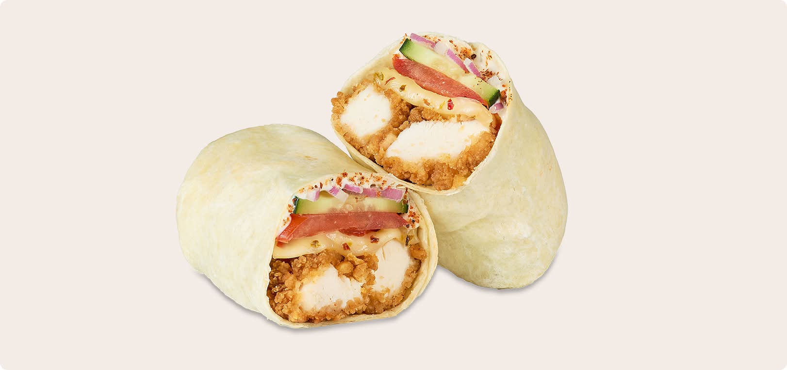 Crispy Chicken with Tajin Wrap