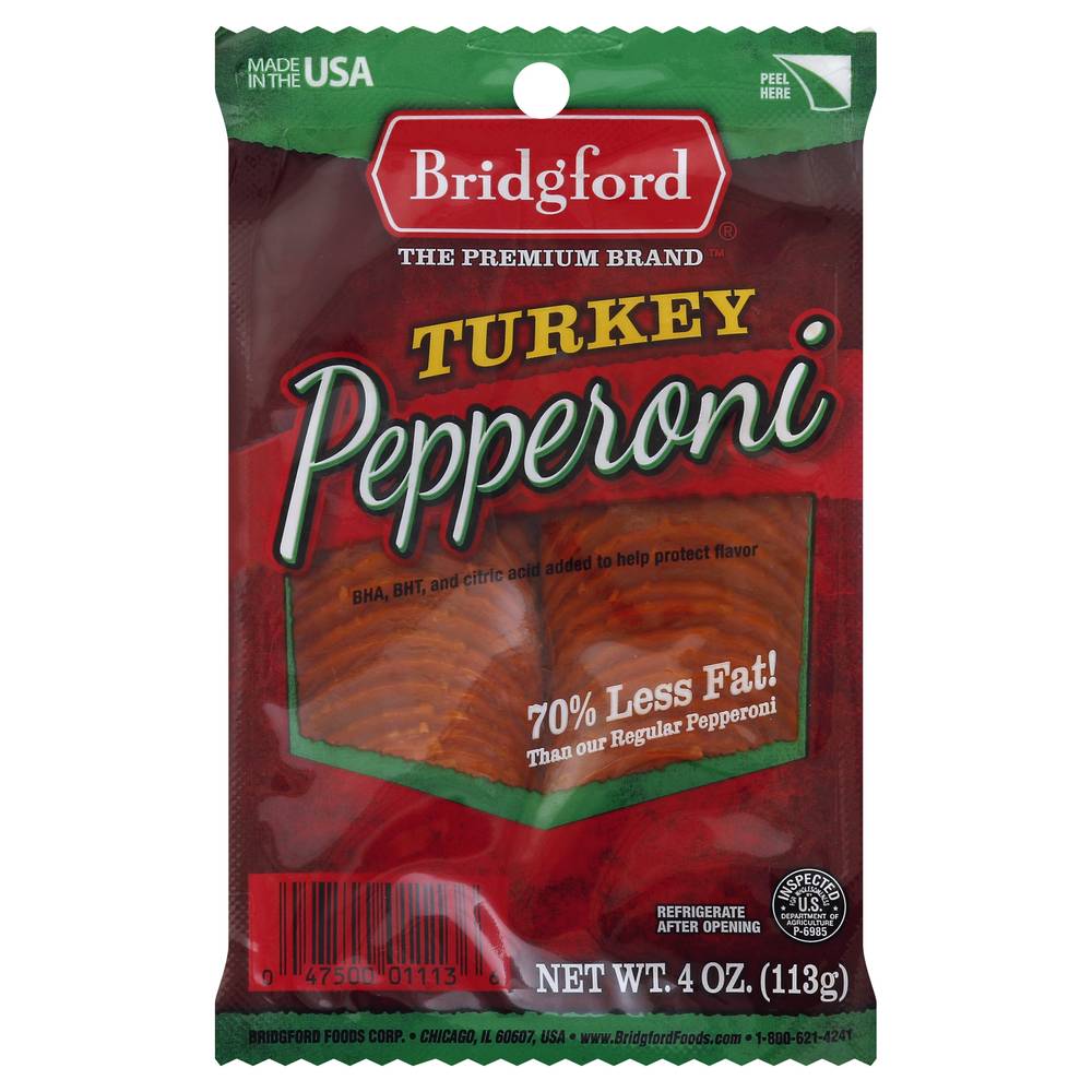 Bridgford Turkey Pepperoni