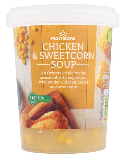 Morrisons Chicken-Sweetcorn, Soup (600g)
