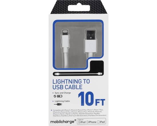 Mobilcharge · Lightning to USB Cable (1 ct)