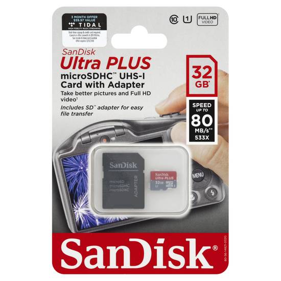 Sandisk Microsdhc 32 Gb Card