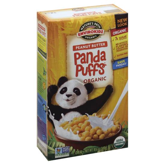 Nature's Path Envirokidz Panda Puffs Peanut Butter Cereal