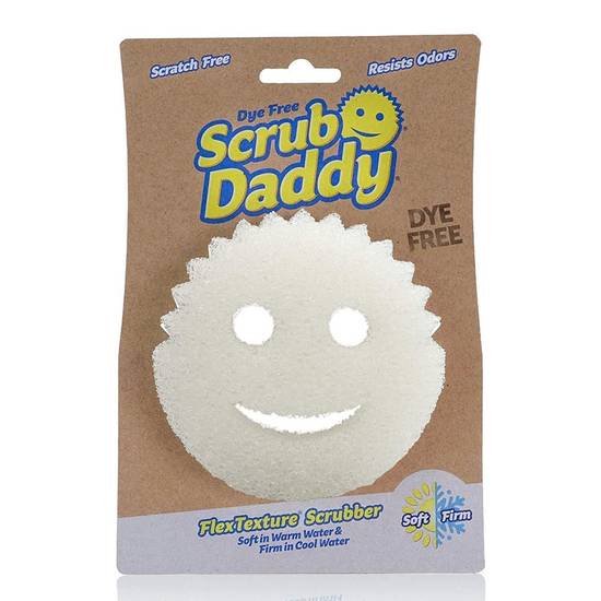 The Original Scrub Daddy Style Collection- Modern Neutral Gray Shade,  FlexTexture, Soft in Warm Water, Firm in Cold, Deep Cleaning, Dishwasher  Safe