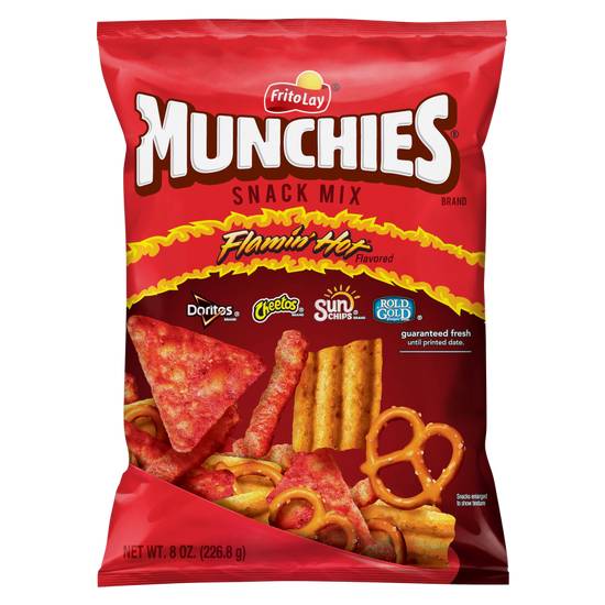 Munchies Flamin' Hot Snack Mix 8oz