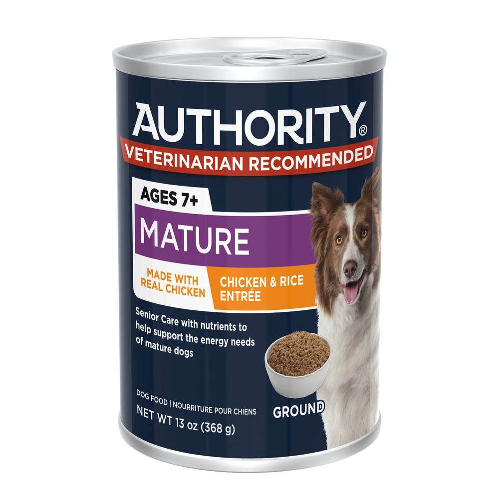 Authority Everyday Health Senior Wet Dog Food (chicken & rice)