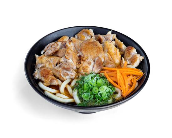 (p-13) Grilled Chicken Udon