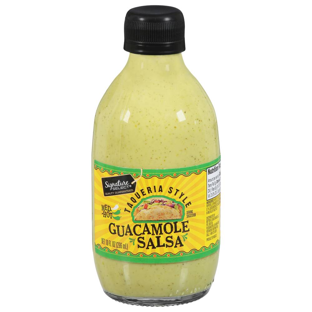 Signature Select Taqueria Style Guacamole Salsa (10 fl oz)