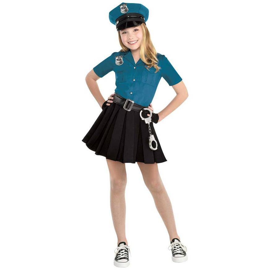 Girls Officer Cutie Cop Costume - Size - M