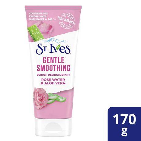St. Ives Rose Water and Aloe Vera Gentle Smoothing Scrub (170 g)