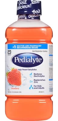 Pedialyte Oral Rehydration Electrolyte Solution, Strawberry (1 L)