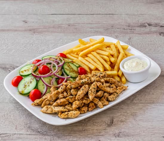 Menu assiette chicken