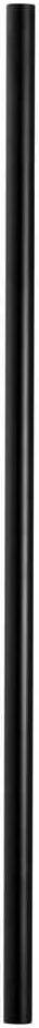 Precision 26 In. X 3/4 In. Black Pearl Matte Galvanized Steel Round Baluster (10-Pack)