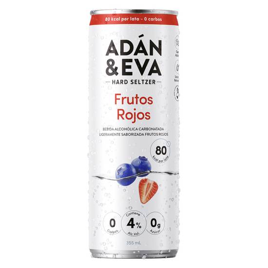 ADAN & EVA Bebida Frutos Rojos Lata 355ml
