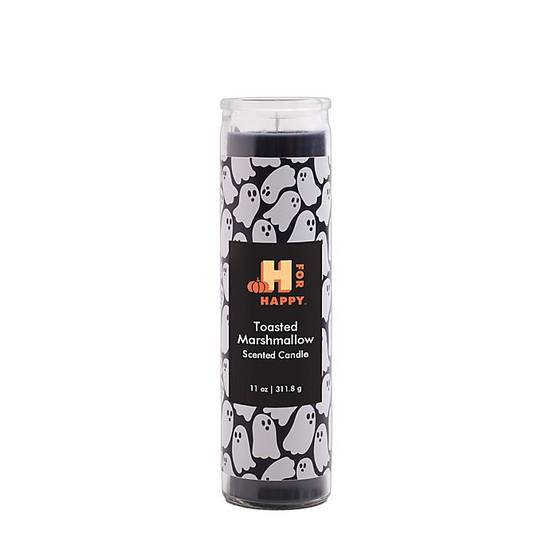 H for Happy™ Marshmallow 11 oz. Halloween Candle